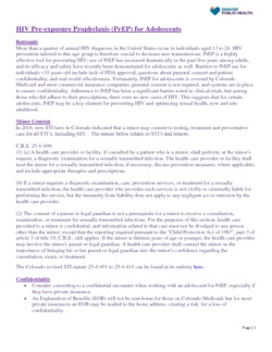 Denver Health Adolescent PrEP Fact Sheet